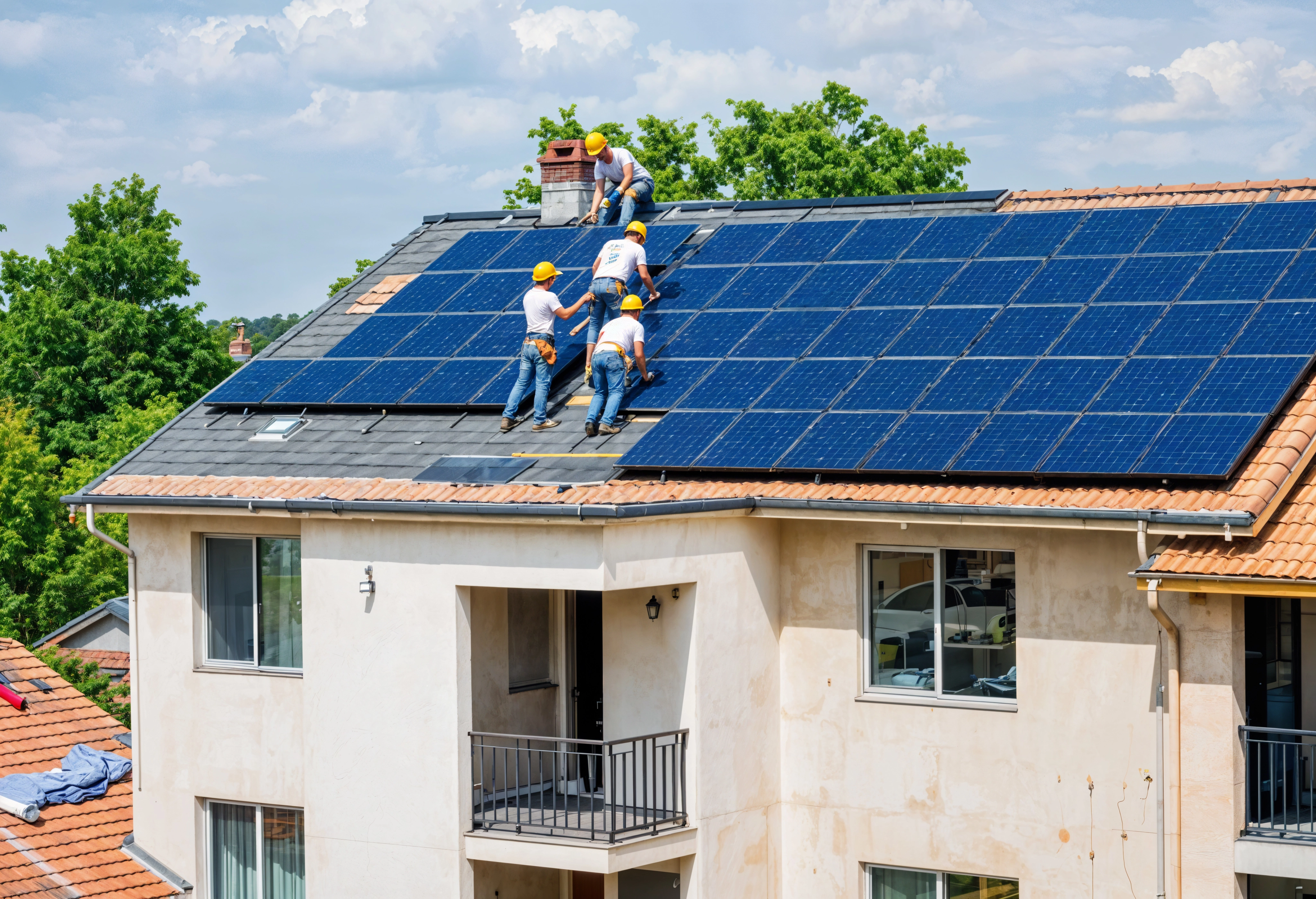 Instalación de paneles solares residenciales en Barcelona